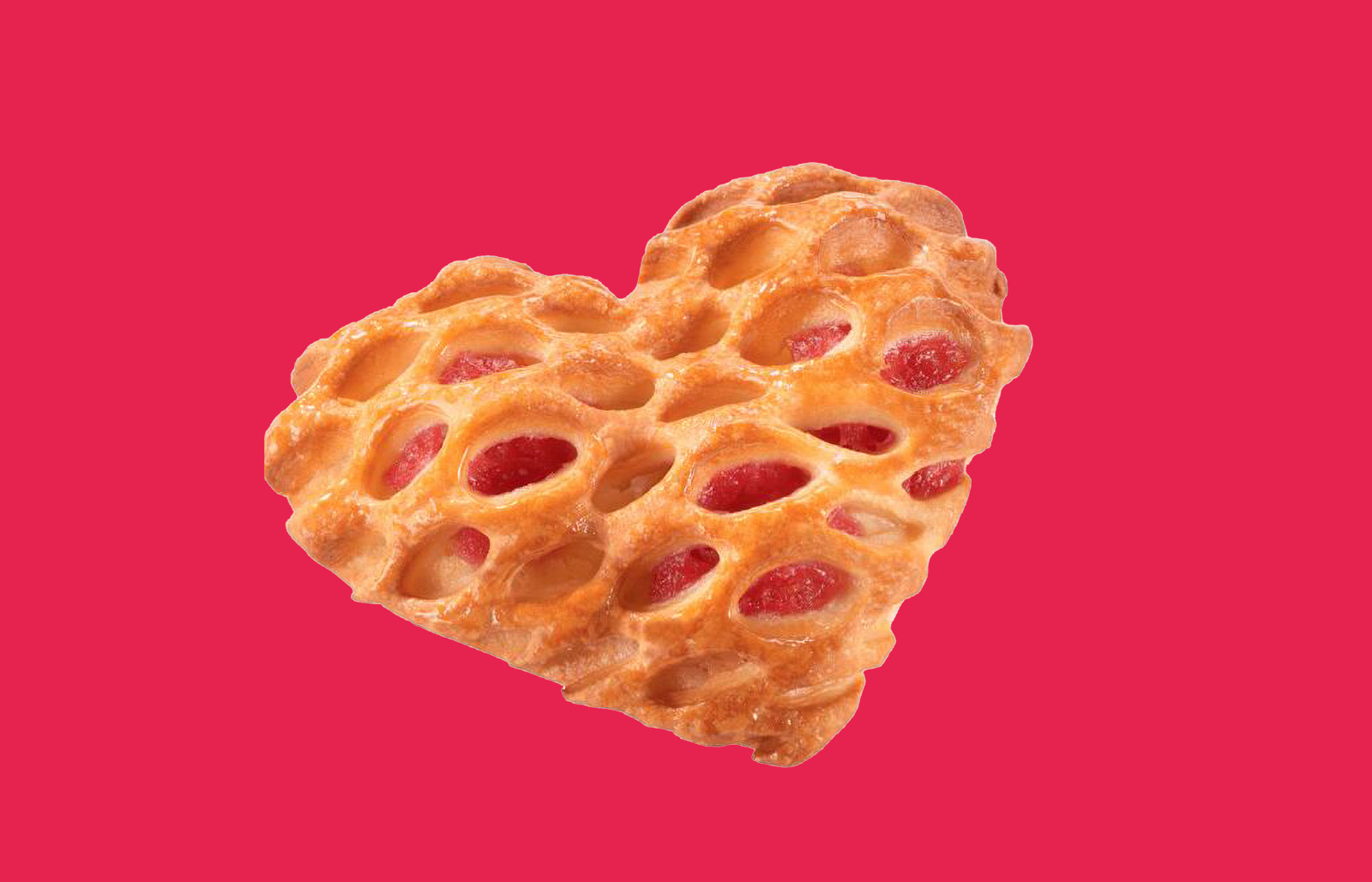 Gebäck: Sweet Heart Erdbeere Vanille 