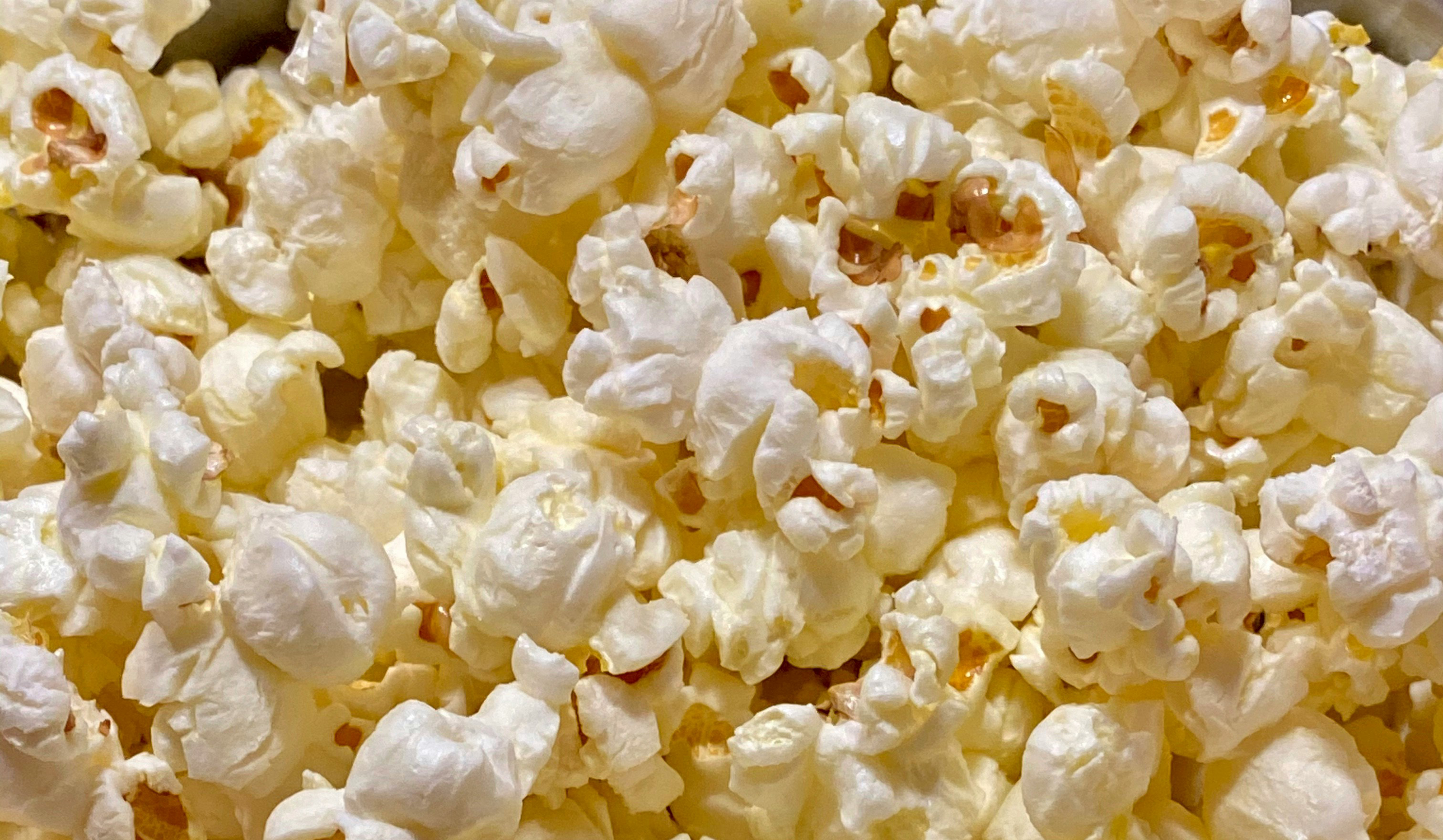 Nahaufnahme von Popcorn