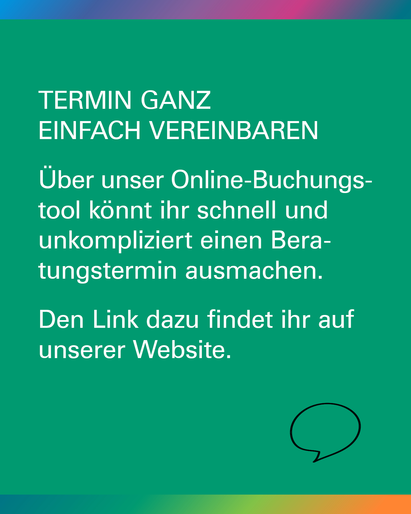 Umfrage: Termin online vereinbaren