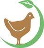 Chicken with green branch: Icon for products that meet the requirements of the broiler chicken initiative. 