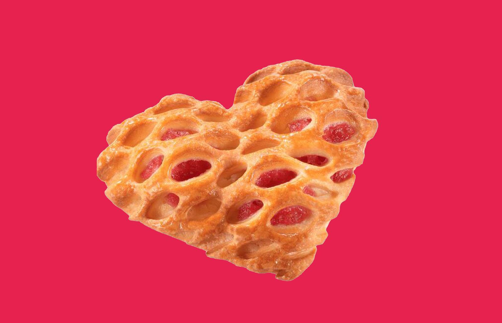 Gebäck: Sweet Heart Erdbeere Vanille 