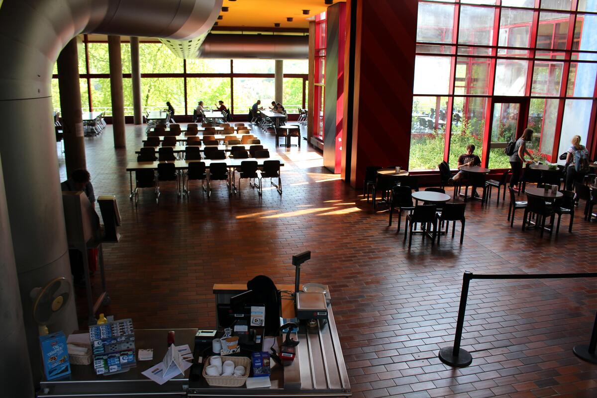 Dining area with chairs and tables