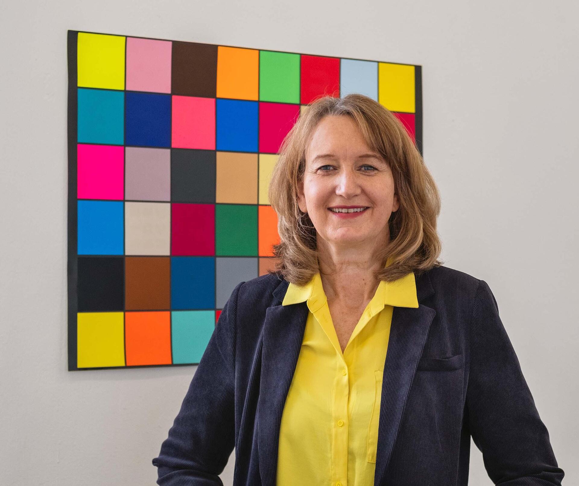 Porträt von Maren Schmohl, Rektorin Merz Akademie