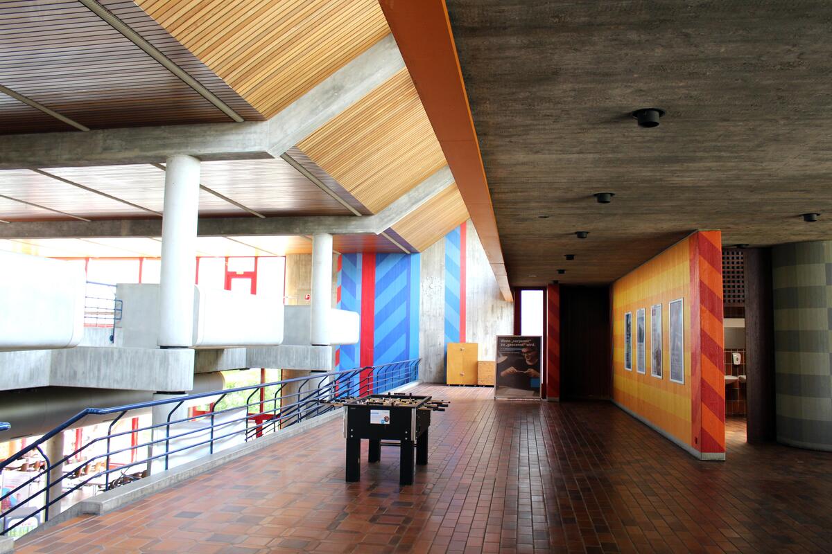 Foyer of the Canteen in Esslingen Flandernstraße