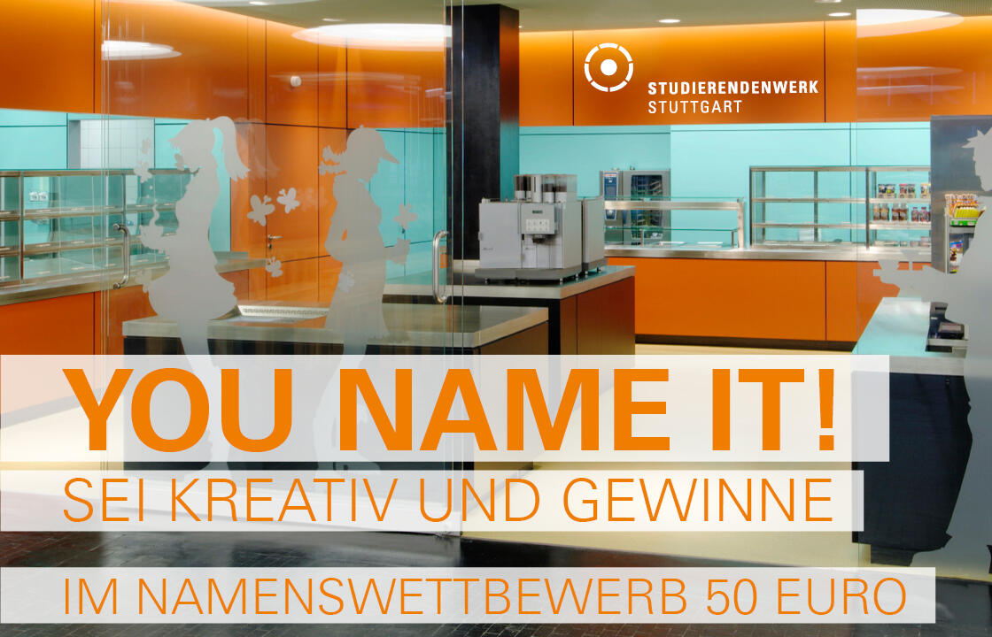 Grafik zum Namenswettbewerb zur Cafeteria HVF