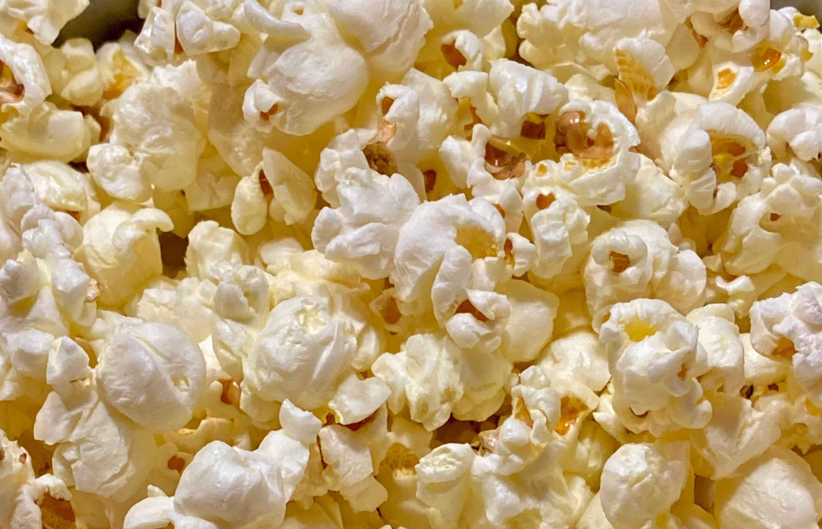 Nahaufnahme von Popcorn