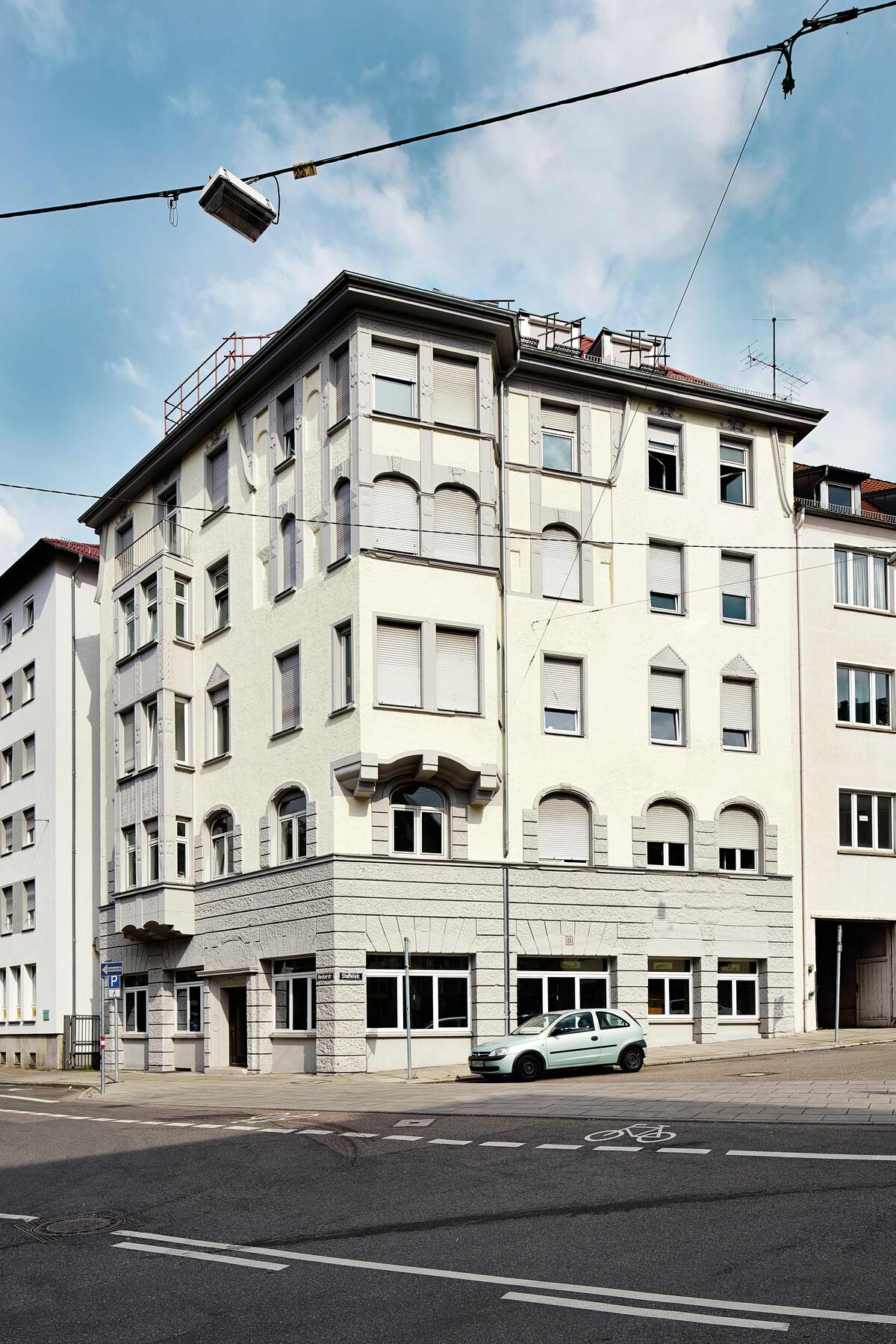 Exterior view of the dormitory at Neckarstraße